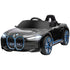 BMW i4 Licensed 12V Kids Electric Ride-On Car, with Remote Control, Portable Battery, Music, Horn, Headlights - Black