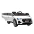 12V Kids Electric Ride-On Car, with Remote Control, Lights, Music, Horn - White