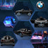 BMW i4 Licensed 12V Kids Electric Ride-On Car, with Remote Control, Portable Battery, Music, Horn, Headlights - Black