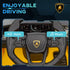 Lamborghini Revuelto Licensed 12V Ride on Car w/ Butterfly Doors, Transport Wheels, Suspension, Remote Control, Yellow