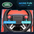 2-in-1 Land Rover Licensed 6V Kids Electric Ride On Car, Sliding Car w/ Headlights, Music, for 18-60 Months, Red