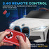 BMW i4 Licensed 12V Kids Electric Ride-On Car, White, Red and Light Blue