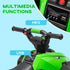 12V Ride-On Quad Bike, with Music, Horn, LED Lights, for Ages 3-5 Years, Green