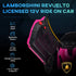 Lamborghini Revuelto Licensed 12V Ride on Car w/ Butterfly Doors, Transport Wheels, Suspension, Remote Control, Pink
