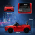 12V BMW Licensed Kids Car, with Easy Transport, Remote Control, Suspension, Music, Horn, LED Lights, Red