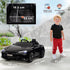 Audi Licensed 12V Kids Electric Ride-On, with Remote Control, Suspension System, Lights, Music, Motor - Black