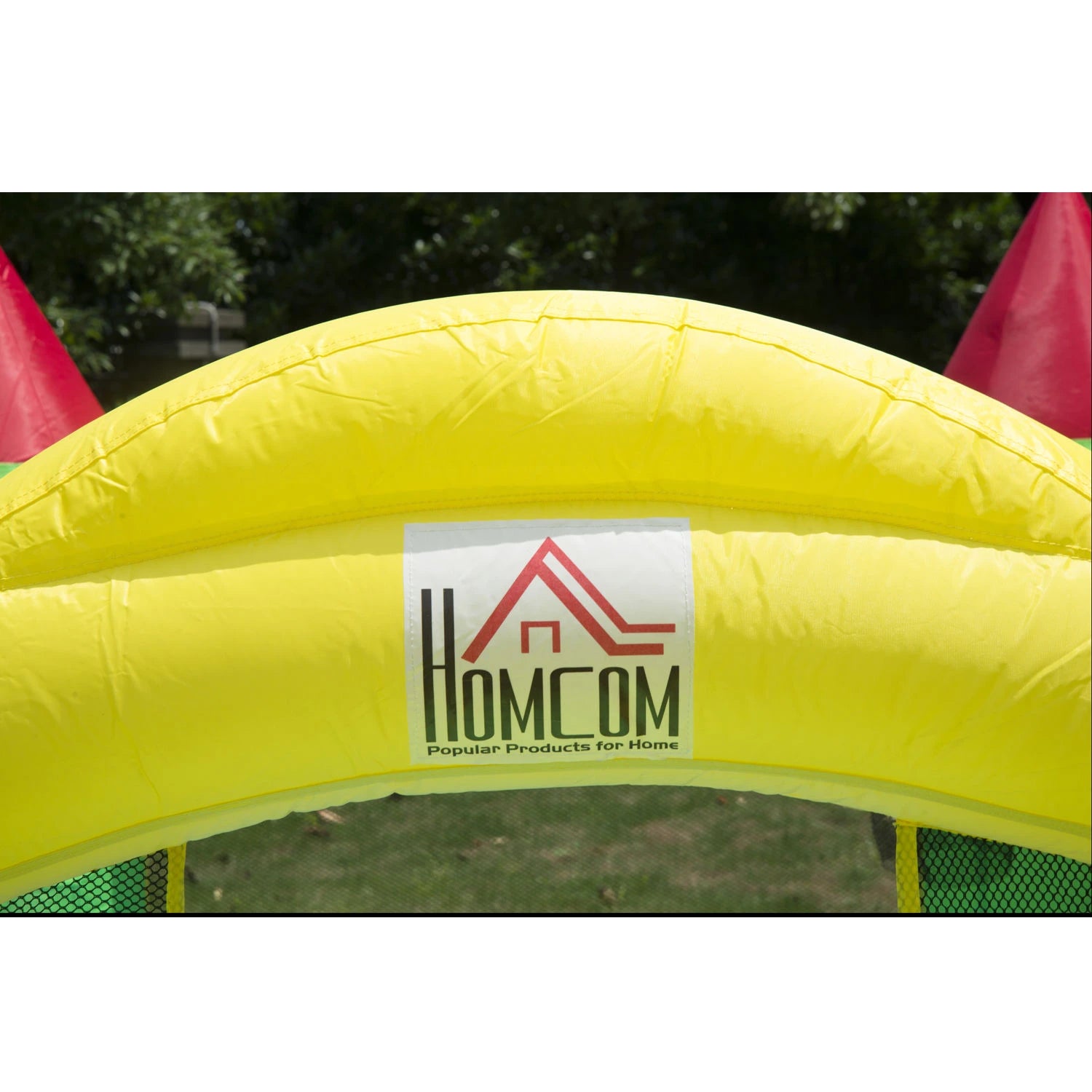 Nylon Inflatable Bouncy Castle Multi-Colour With Blower