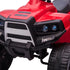 6V Kids Electric Ride on Car, ATV Toy, Quad Bike with Headlights, Horn, for Toddlers 18-36 Months Red