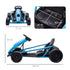 24V Drift Kart, Electric Ride-On Racing Go Kart w/ 2 Speeds, Steering Wheel, Pedals for Kids Aged 8-12, Blue