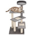 100 cm Cat Tree for Indoor Cats Kitten Scratch Scratching Post Climbing Tower Activity Centre Grey