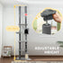 225-255cm Floor to Ceiling Cat Tree, Large Cat Tower w/ Cat Scratching Posts, Ramp, Cat House