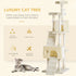 Cat Tree for Indoor Cats Play Tower Activity Center Kitten Scratch Post Climbing Tower 181 cm
