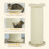 85cm Tall Cat Scratching Post, with Sisal Rope, Soft Plush, Anti Tip - Beige