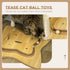 Cat Tree, with Scratching Posts, Hammock, Toy Ball - Beige
