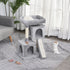 Cat Tree for Indoor Cats 83cm Cat Scratching Post Scratch Board Kitten Tower Climbing Frame Grey