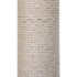 Cat Scratch Post with Bed Cat Tree for Indoor Cats Sisal Scratching Posts Hammock Kitty Activity Centre Grey