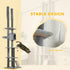 225-255cm Floor to Ceiling Cat Tree, Large Cat Tower w/ Cat Scratching Posts, Ramp, Cat House
