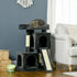 Cat Tree for Indoor Cats 83cm Cat Scratching Post Scratch Board Kitten Tower Climbing Frame Black