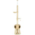 255cm Cat Tree Tower for Indoor Cats, with Scratching Post, Cat House, Platform - Beige