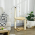 Cat Tree, with Scratching Posts, Hammock, Toy Ball - Beige