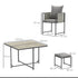 Nine-Piece Steel Frame Garden Dining Set - Grey RAFFLE - THIS WILL CLOSE SUNDAY 24th AUGUST