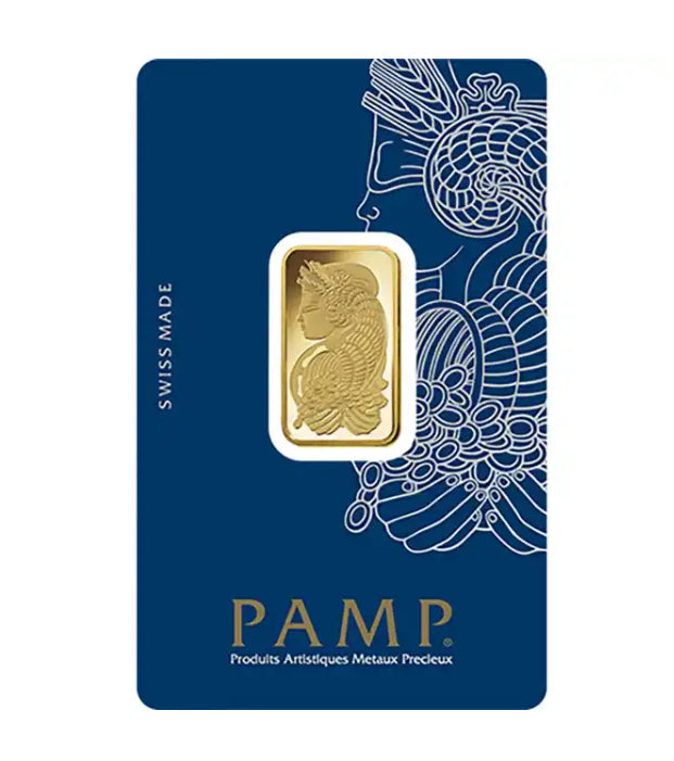 ***£5 RAFFLE*** PAMP Suisse Fortuna 10g Gold Bar