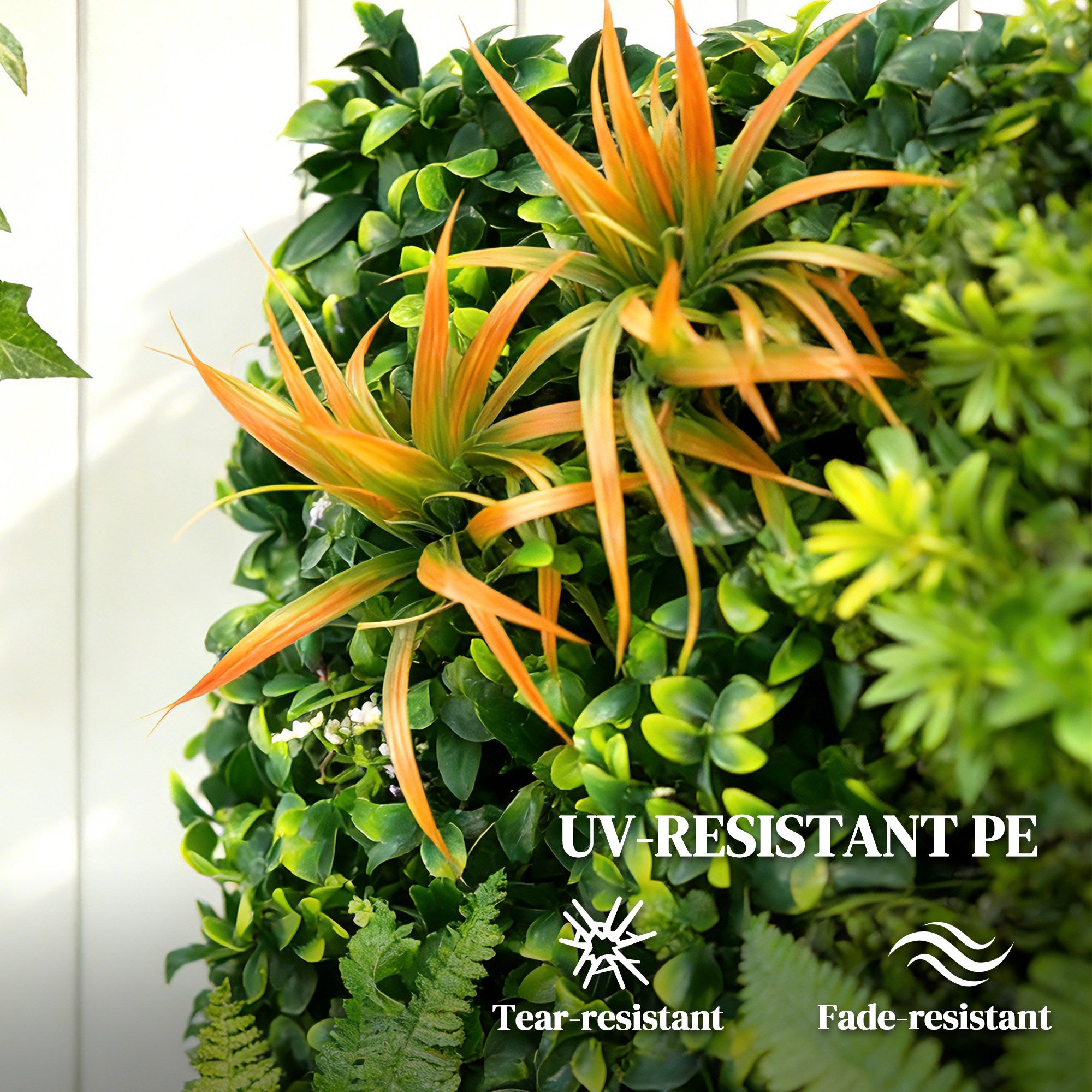 Outsunny Grass Wall Panels, Greenery Backdrop Panels, Green – Bargain ...