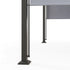 3 x 3(m) Outdoor Pergola, Garden Pergola Gazebo with Adjustable Canopy, Grey