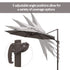 3m Cantilever Aluminium Frame Outdoor Garden Parasol Grey