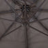 3m Cantilever Aluminium Frame Outdoor Garden Parasol Grey