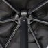 2m Garden Parasol Umbrella, Outdoor Sun Shade with 6 Sturdy Ribs for Balcony, Bench, Garden, Black