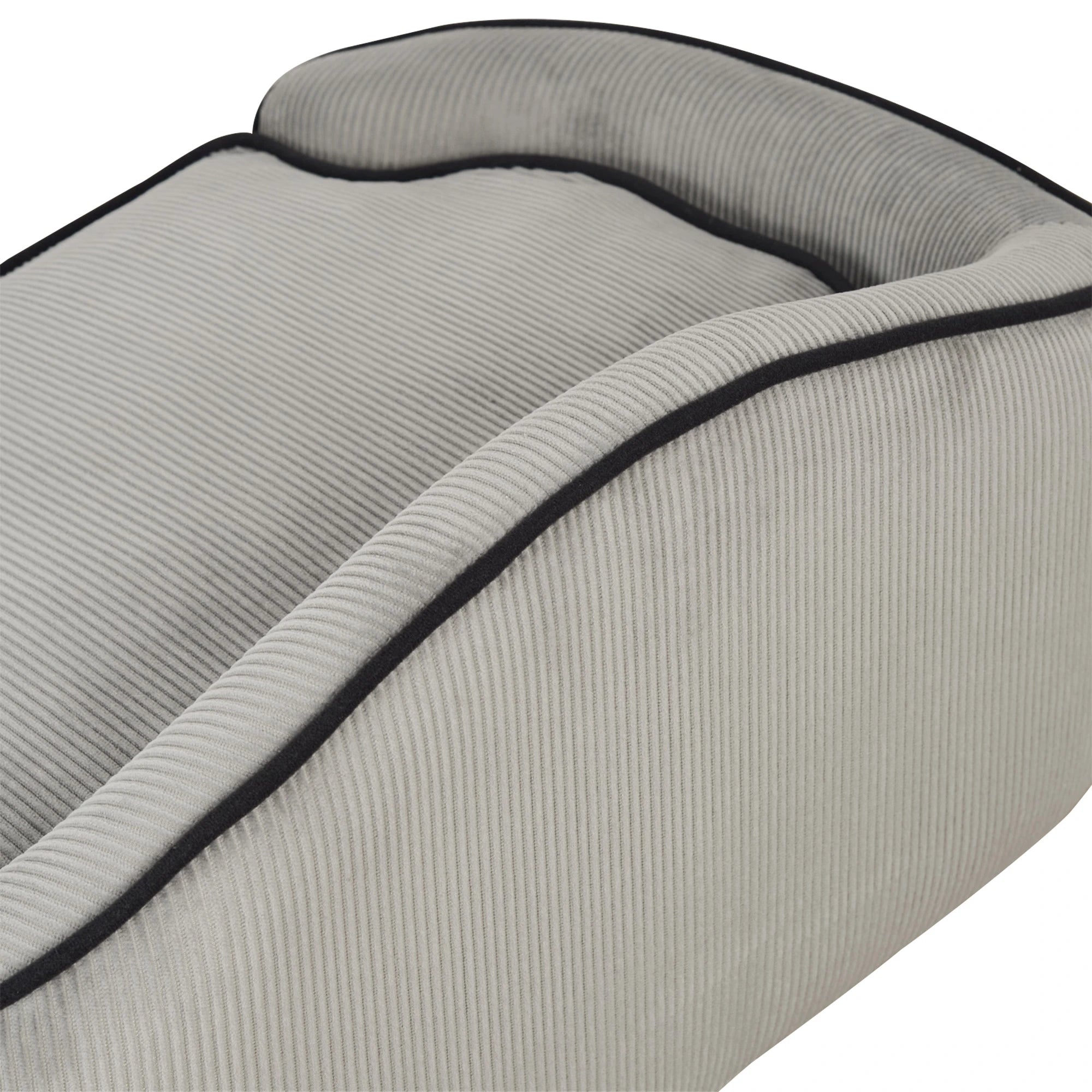 Dog Sofa for XS and S Size Dogs, Pet Chair Bed with Soft Cushion, Cat Sofa Couch with Washable Cover, Wooden Frame, 66.5 x 45 x 35.5 cm, Grey