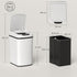 HOMCOM 12L Sensor Bin, Automatic Touchless Motion Sensor Kitchen Bin, White