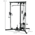 Home Gym Machine, Multifunctional Gym Equipment with High and Low Pulleys, Pull Up Bar, 15-Position Adjustable Strength Training Workout Station for Full Body Fitness