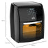 12L 8 in 1 Digital Air Fryer Oven with Roast, Bake, Dehydrate, 8 Preset Modes, Rapid Air Circulation, Timer, Inner Light, Memory Function, 1800W, Dish Wash Accessory, Black 4.9 Bargain Clearance Centre