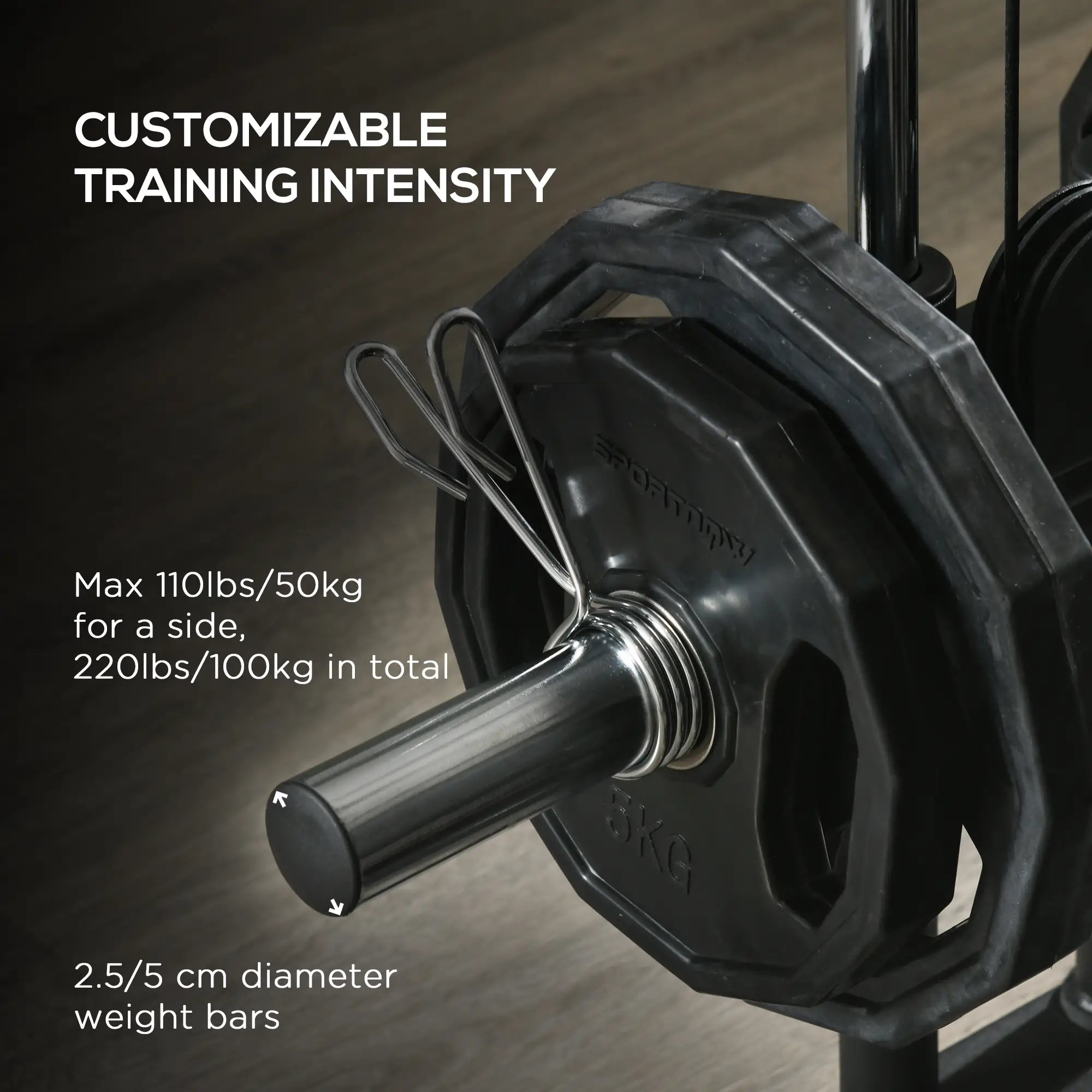 Home Gym Machine, Multifunctional Gym Equipment with High and Low Pulleys, Pull Up Bar, 15-Position Adjustable Strength Training Workout Station for Full Body Fitness