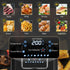 6.5L Single Basket Air Fryer, 80-200°C Temperature, Black and Grey Bargain Clearance Centre