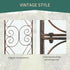 Metal Garden Arch Trellis, Decorative Arbour Archway for Walkway Path Ceremony Wedding Party, 120 x 30 x 226cm