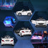 Benz SLC 300 Licensed 12V Kids Electric Ride On, with Music, Remote Control, LED Headlights, Horn, White