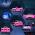 Benz SLC 300 Licensed 12V Kids Electric Ride On, with Music, Remote Control, LED Headlights, Horn, Pink