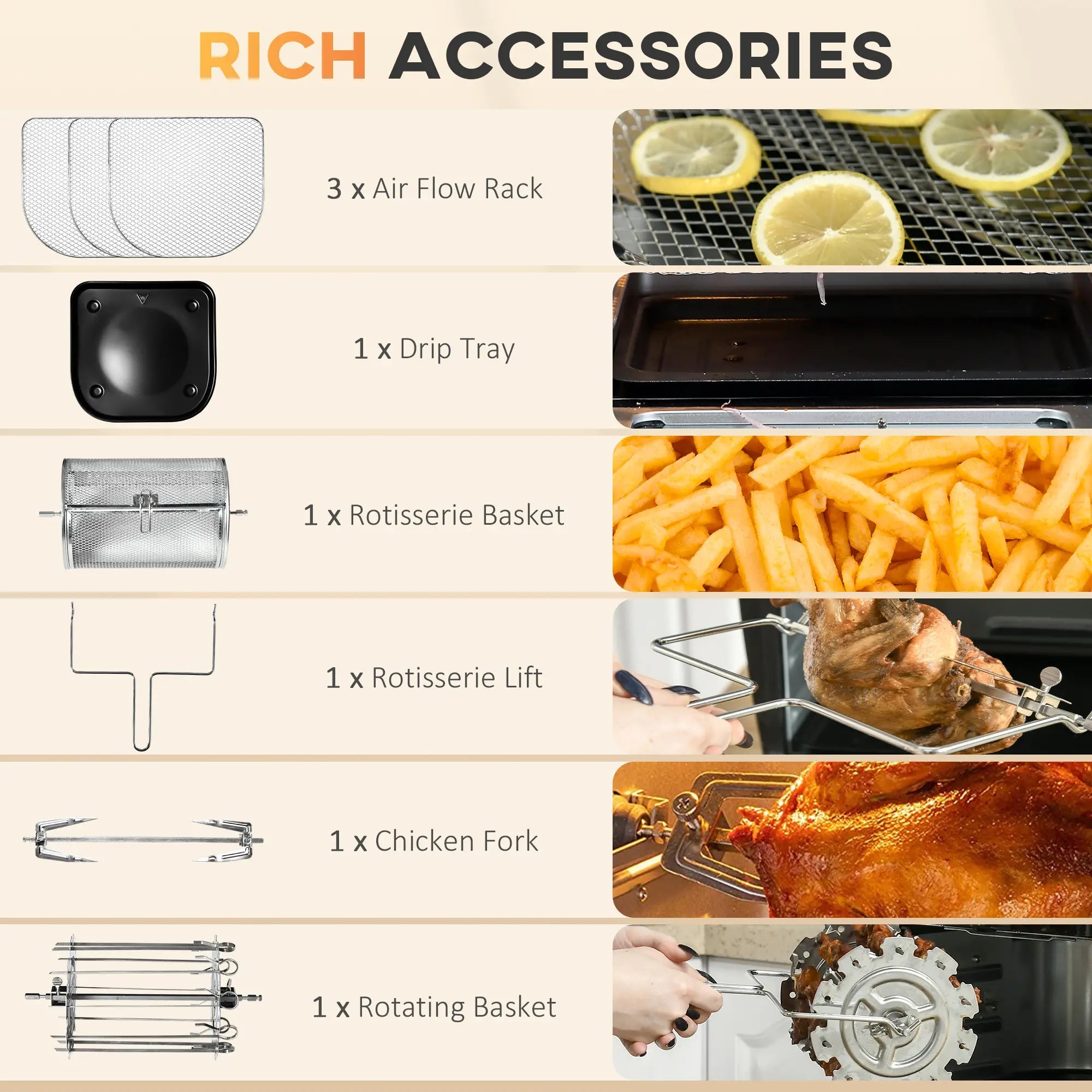 12L 8 in 1 Digital Air Fryer Oven with Roast, Bake, Dehydrate, 8 Preset Modes, Rapid Air Circulation, Timer, Inner Light, Memory Function, 1800W, Dish Wash Accessory, Black 4.9 Bargain Clearance Centre