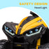 12V Ride-On Quad Bike w/ Music, Horn, for Ages 3+ Years - Yellow