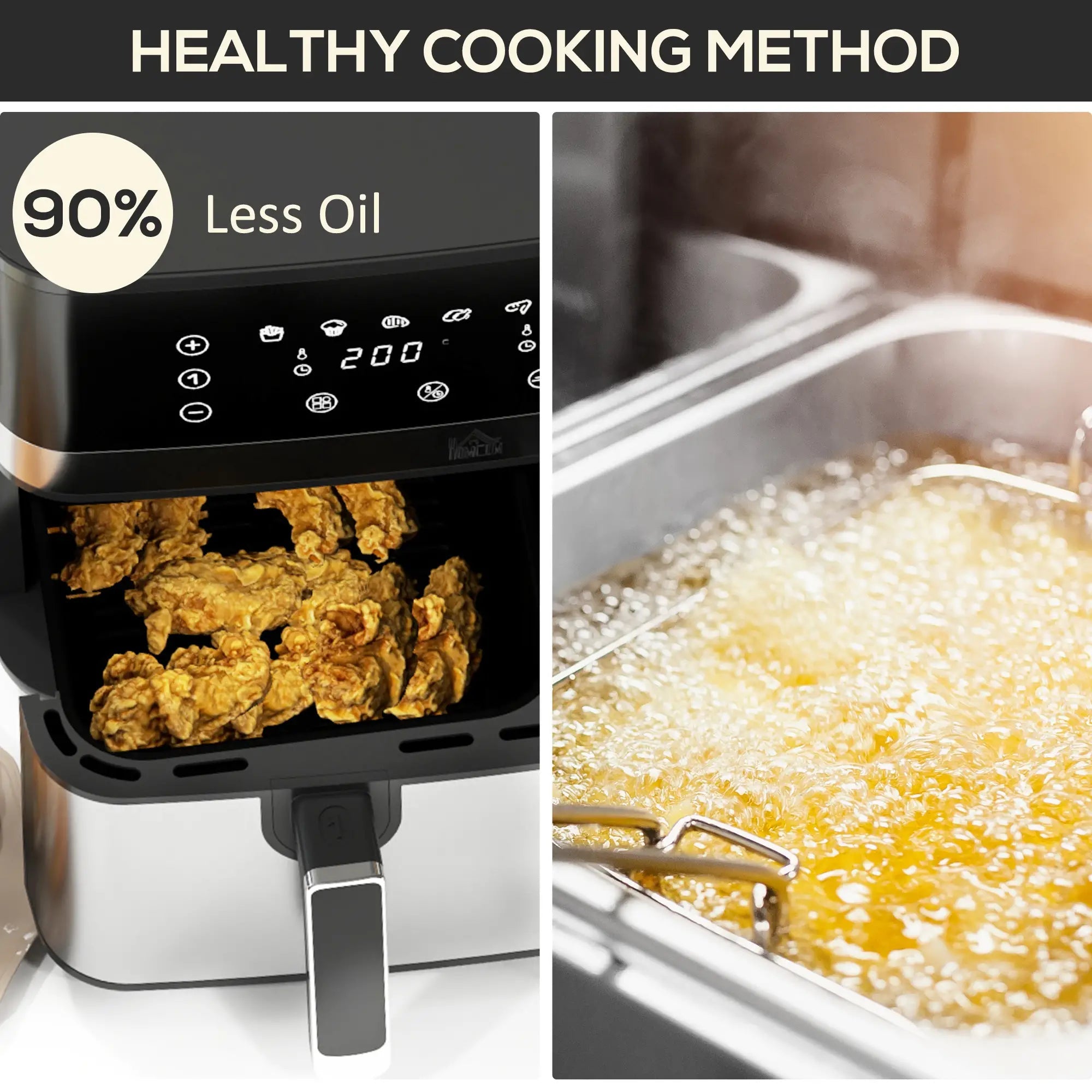 8.5L Dual Basket Air Fryer, with Sync and Multi-Menu Cooking Bargain Clearance Centre