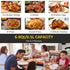 6.5L Single Basket Air Fryer, 80-200°C Temperature, Black and Grey Bargain Clearance Centre