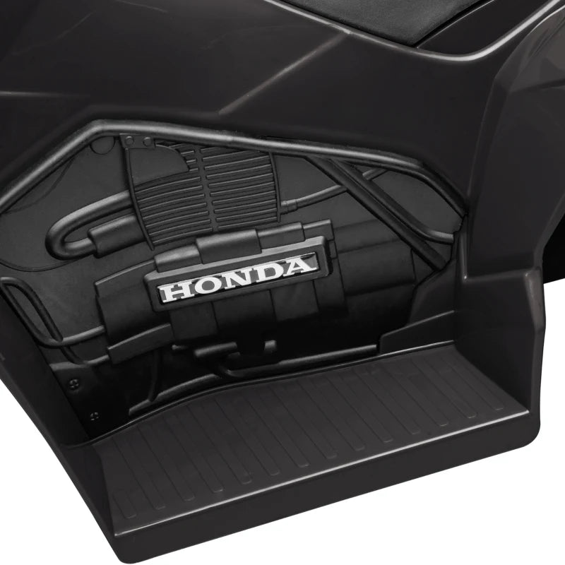 Honda Licensed Kids Electric Quad Bike, 6V ATV Ride On for Ages 1.5-3 Years, Black
