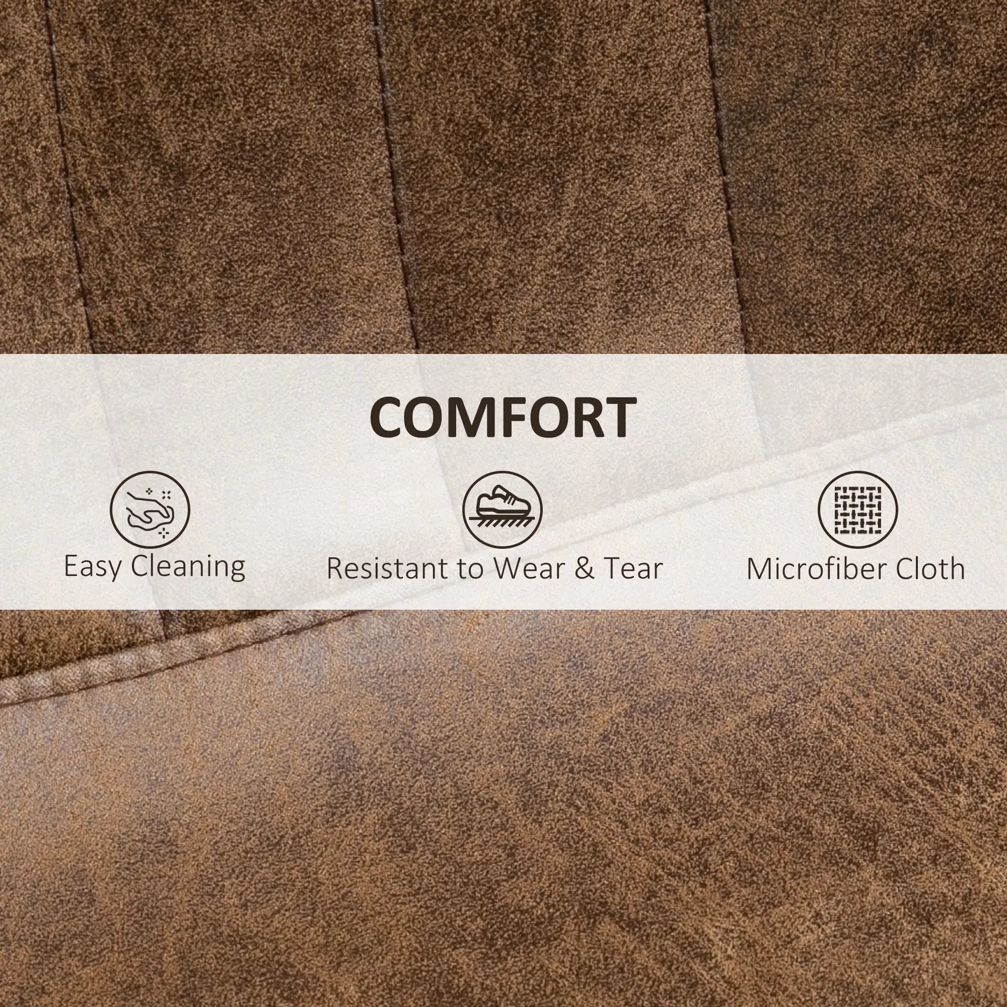 Bar Stools Set of 2, Swivel Counter Height Barstools with Back, Adjustable Bar Chairs, Breakfast Dining Stools for Kitchen Island Counter with Adjustable Steel Footrest & Base, Brown 5