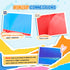 4 in 1 Kids Bouncy Castle Large Sailboat Style Inflatable House Slide Trampoline Water Pool Climbing Wall with Blower Carrybag for Kids Age 3-8, 2.65 x 2.6 x 2m