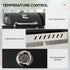 Dual Fuel BBQ Grill - Black