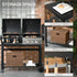 Dual Fuel BBQ Grill - Black