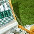 Two-Person Picnic Set, with Wicker Basket